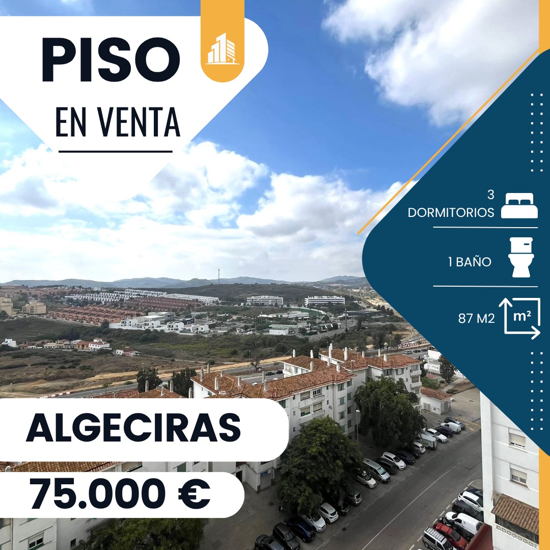 ‼️ PISO EN VENTA EN EL SALADILLO‼️ 3 dormitorios todos con armarios empotrados y dos de ellos dobles, salón comedor amplio, cocina reformada de electricidad y fontanería, baño completo reformado, ascensor, muy luminoso, vistas......