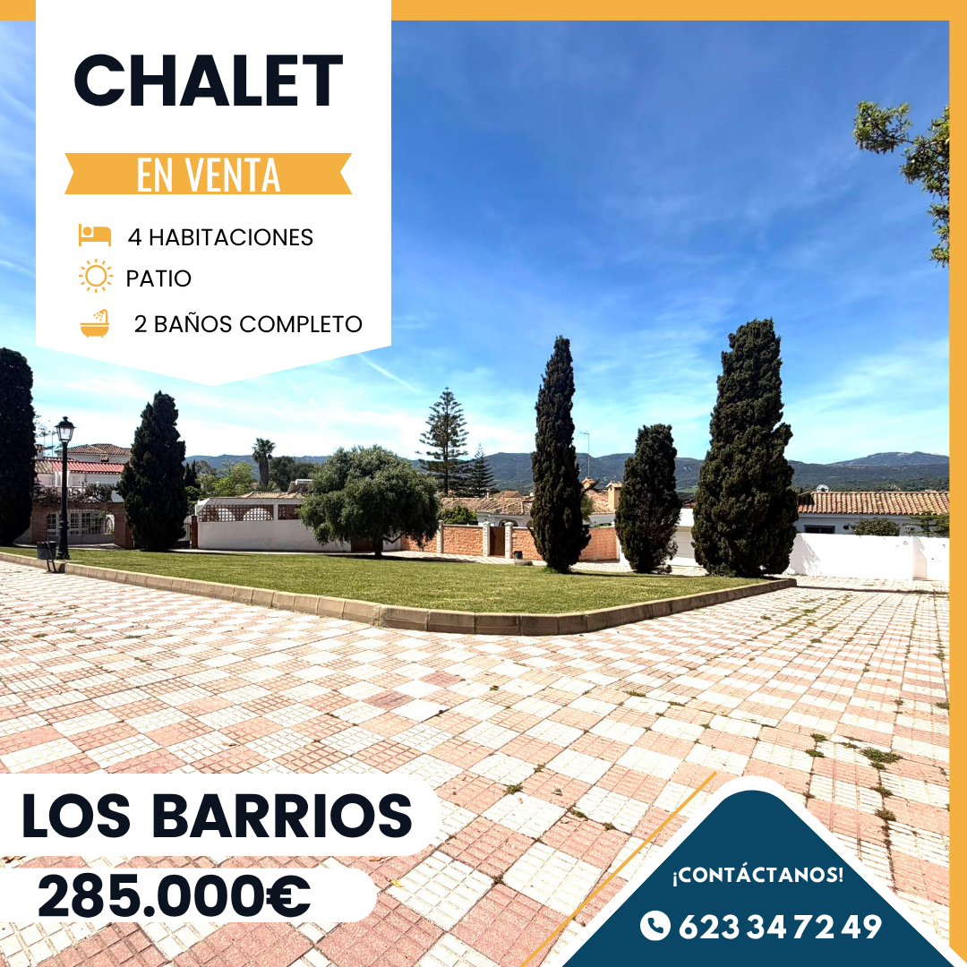 ‼️EN VENTA CHALET EN SANTA ROSA‼️ 4 dormitorios(el principal con aire acondicionado),2 baños completos , uno con bañera y otro con plato de ducha,salón comedor con chimenea y aire acondicionado, cocina equipada,patio con bóveda (consta de un baño),garaje,perrera en patio trasero, patio lateral...........
