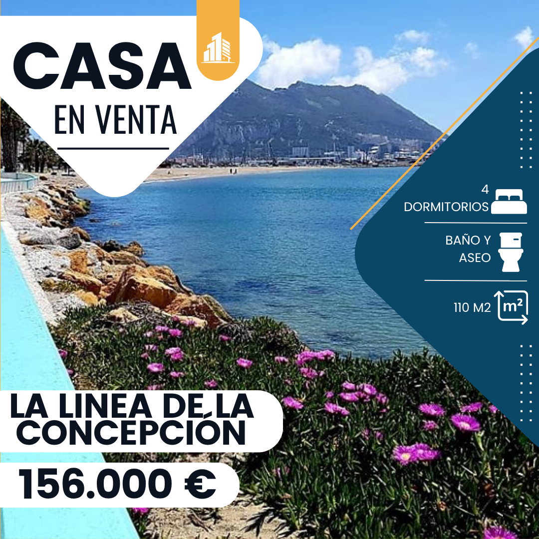 ‼️CASA ADOSADA EN LA LINEA DE LA CONCEPCIÓN‼️ 4 dormitorios amplios uno de ellos en planta baja,baño completo,aseo,cocina reformada con acceso al patio,salón/comedor luminoso,OPCIÓN DE EDIFICAR AZOTEA:ESPACIO CON POSIBILIDAD PROYECTADA PARA CONSTRUIR UNA TERRAZA SOLÁRIUM O AMPLIAR METROS SEGÚN TUS NECESIDADES,TOTALMENTE REFORMADA,CERCA DE LA PLAYA DE PONIENTE.........