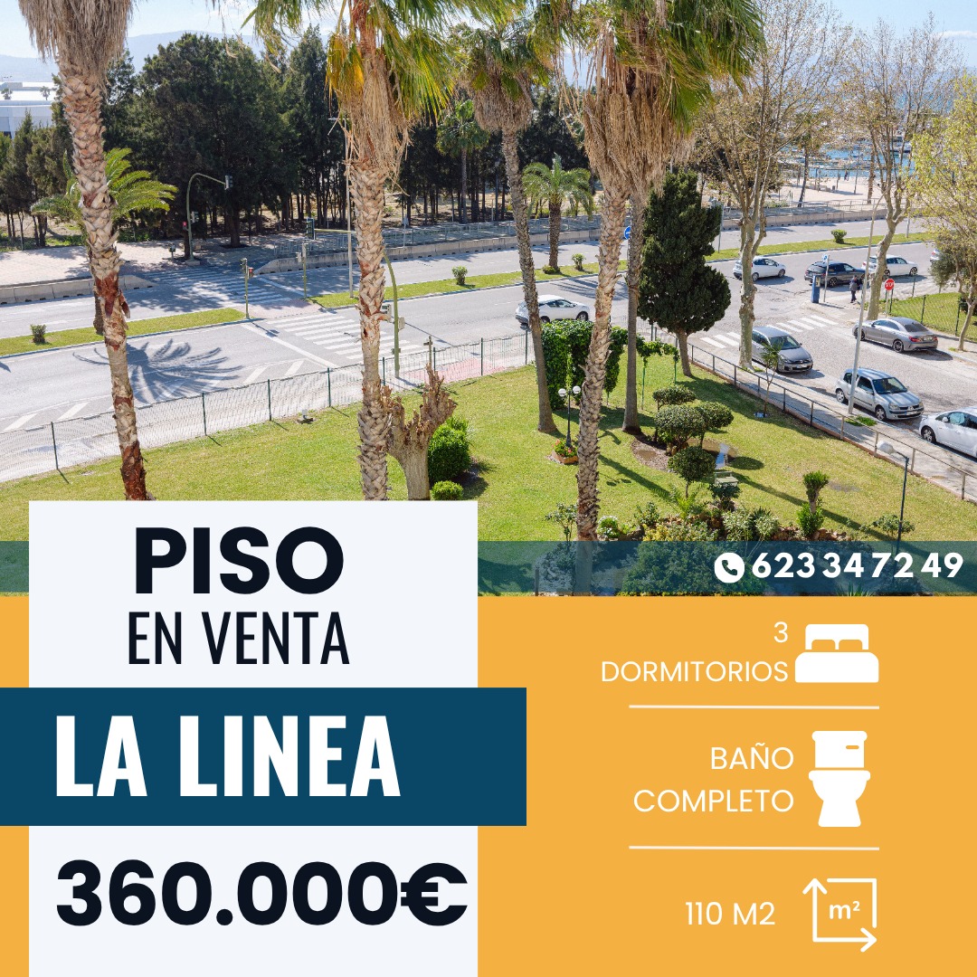 ‼️PISO EN VENTA EN LA LINEA DE LA CONCEPCIÓN‼️ 3 dormitorios,salón/comedor luminoso,baño completo,cocina,terraza,ascensor,ZONA CENTRO,CERCA DE LA PLAYA......
